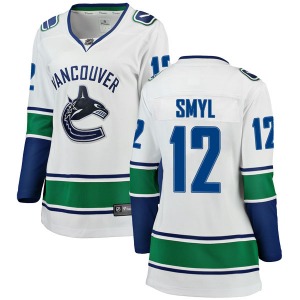 Women's Stan Smyl Vancouver Canucks Fanatics Branded Breakaway White Away Jersey