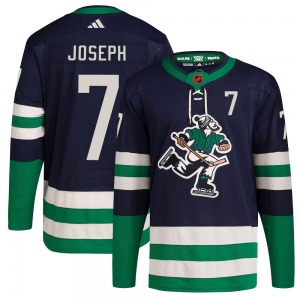 Pierre-Olivier Joseph Vancouver Canucks Adidas Authentic Navy Reverse Retro 2.0 Jersey