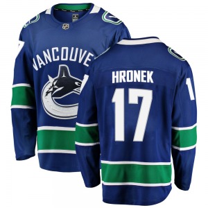 Filip Hronek Vancouver Canucks Fanatics Branded Breakaway Blue Home Jersey