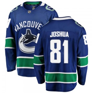 Dakota Joshua Vancouver Canucks Fanatics Branded Breakaway Blue Home Jersey