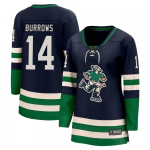 Women's Alex Burrows Vancouver Canucks Fanatics Branded Breakaway Navy Special Edition 2.0 Jersey
