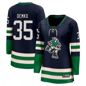 Women's Thatcher Demko Vancouver Canucks Fanatics Branded Breakaway Navy Special Edition 2.0 Jersey