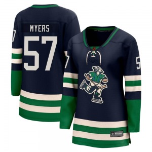 Women's Tyler Myers Vancouver Canucks Fanatics Branded Breakaway Navy Special Edition 2.0 Jersey