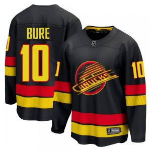 Pavel Bure Vancouver Canucks Fanatics Breakaway Black Alternate Jersey