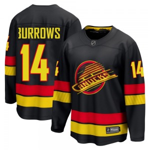 Alex Burrows Vancouver Canucks Fanatics Breakaway Black Alternate Jersey