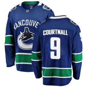 Youth Russ Courtnall Vancouver Canucks Fanatics Branded Breakaway Blue Home Jersey
