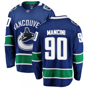 Youth Vittorio Mancini Vancouver Canucks Fanatics Branded Breakaway Blue Home Jersey