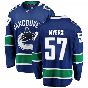 Youth Tyler Myers Vancouver Canucks Fanatics Branded Breakaway Blue Home Jersey