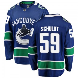 Youth Jimmy Schuldt Vancouver Canucks Fanatics Branded Breakaway Blue Home Jersey