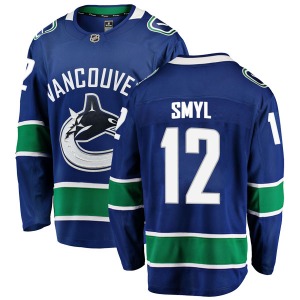 Youth Stan Smyl Vancouver Canucks Fanatics Branded Breakaway Blue Home Jersey